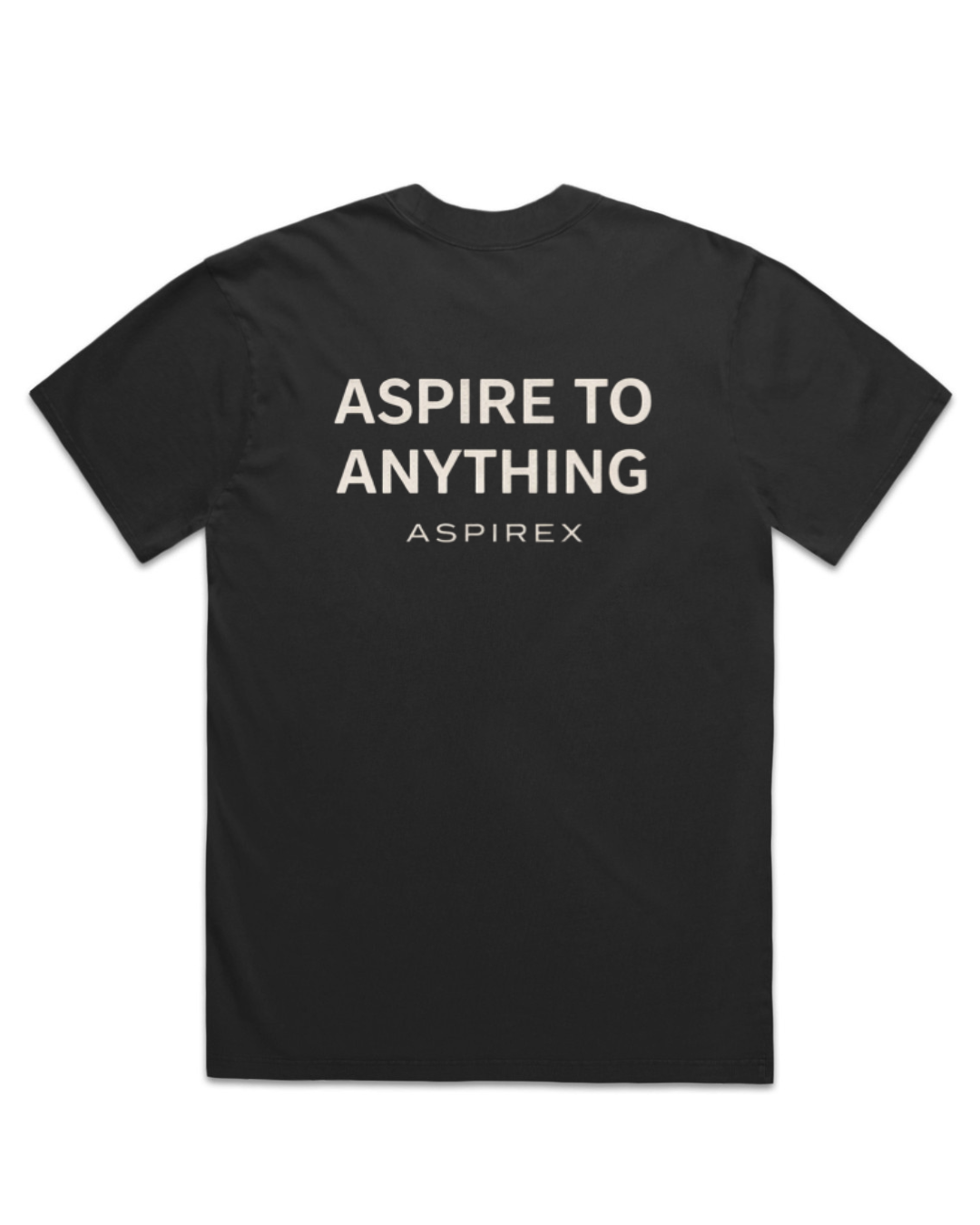 Aspire To Anything Heavy T-shirt in Vintage Black