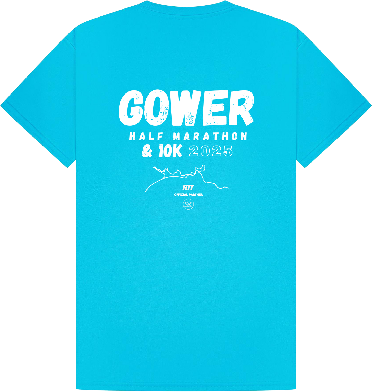 Gower Half Marathon & 10k Event T-shirt
