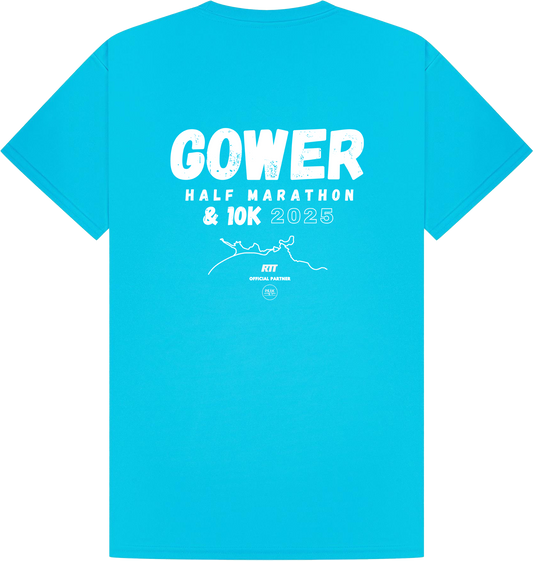 Gower Half Marathon & 10k Event T-shirt